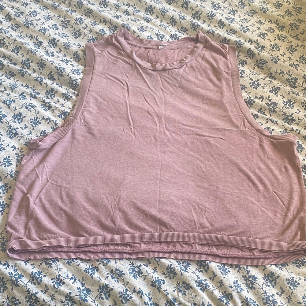 FP Movement by Free People Lavender Muscle Tee